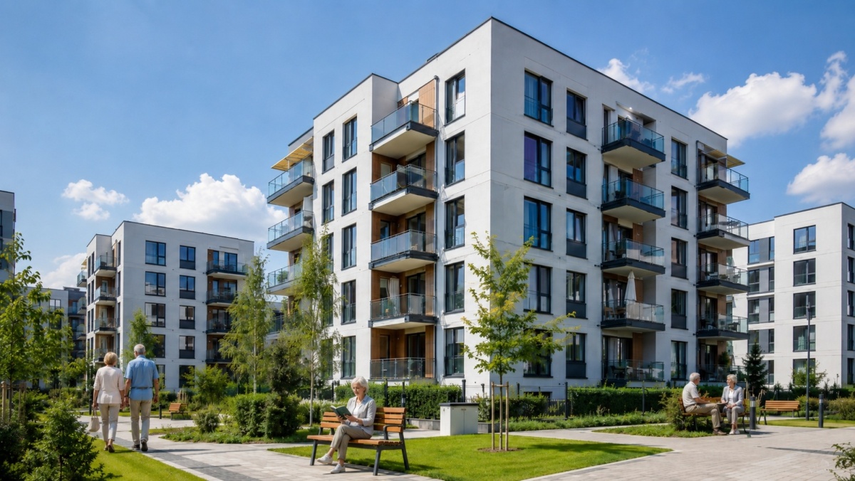 Deweloper Gliwice – jak wybrać mieszkanie wygodne także na senioralne lata?